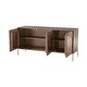 preview thumbnail 3 of 14, 61" Wide Sideboard, Brown