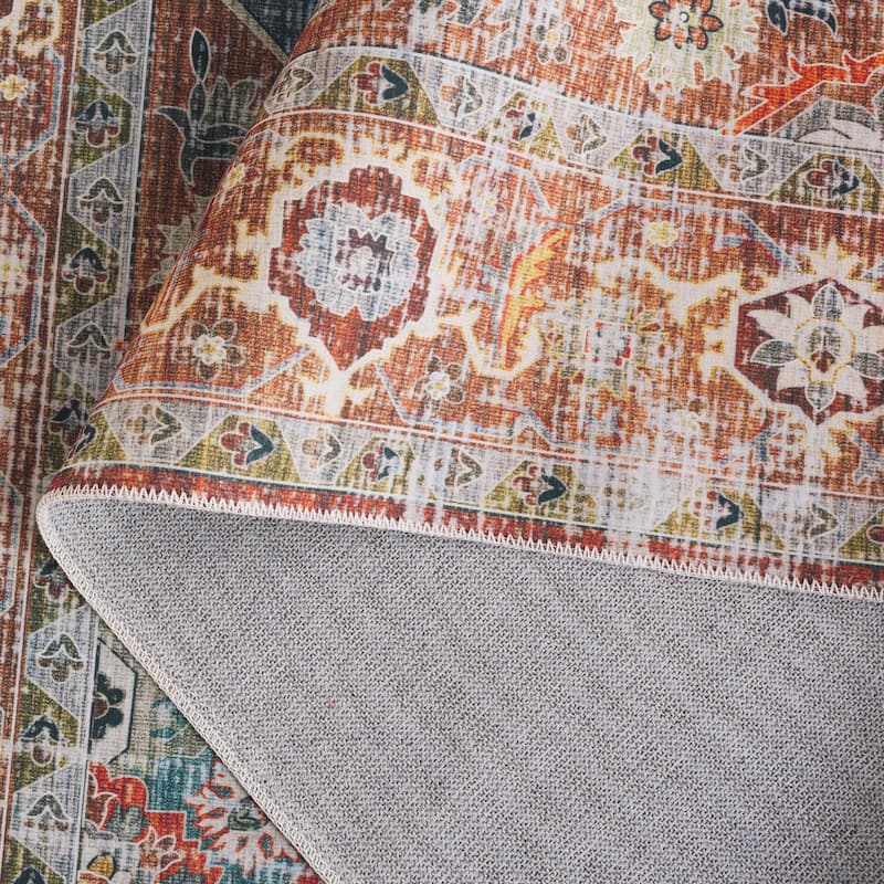 SAFAVIEH Arizona Ketrin Vintage Machine Washable Rug
