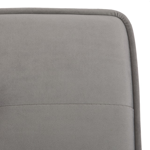 Kipp Velvet Upholstered Button Tufted Bench Ottoman