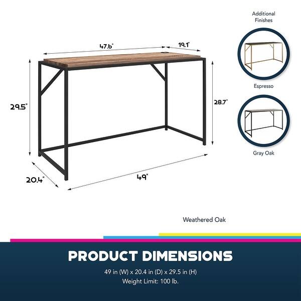 Quincy Writing Desk, Espresso Bed Bath & Beyond 36358007