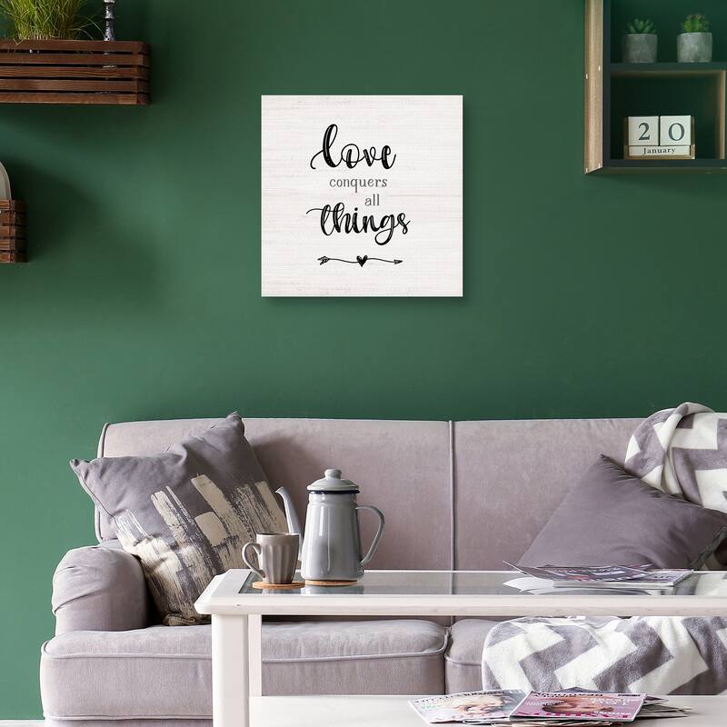 Love Conquers by Natalie Carpentieri Canvas Art Print