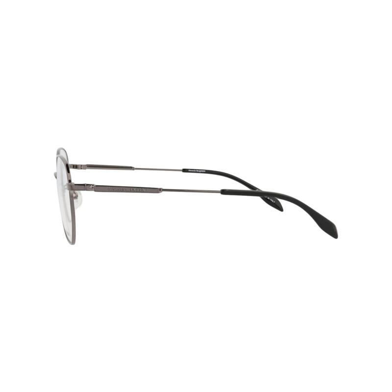 Alexander McQueen Round-Frame Metal Optical Frames