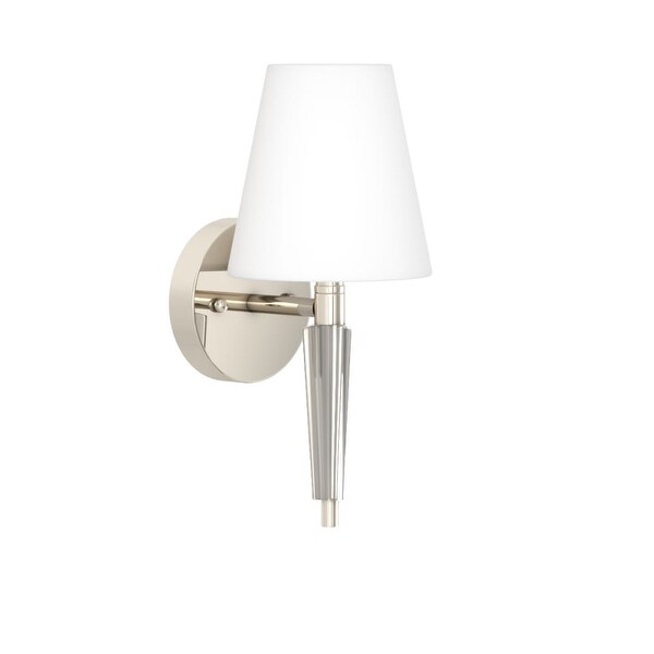 Park Harbor PHWL3061 Manteo 13" Tall 1-Light Bathroom Fixture - Polished Nickel