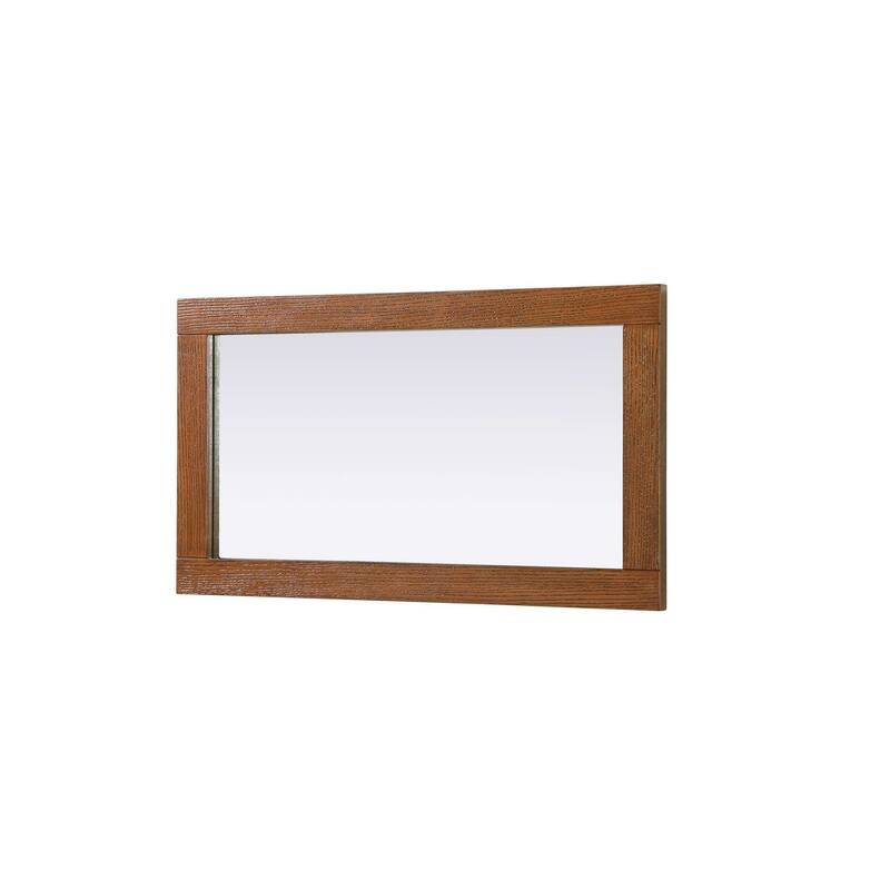 Solene Wooden Rectangle Mirror