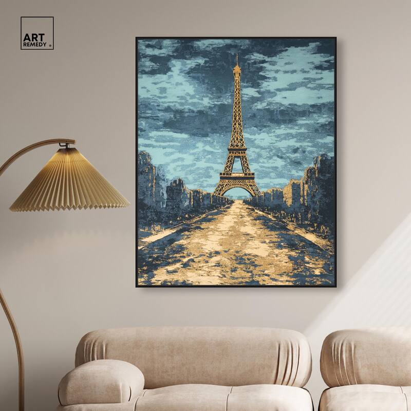 Textured Paris Embroidery Canvas by Art Remedy