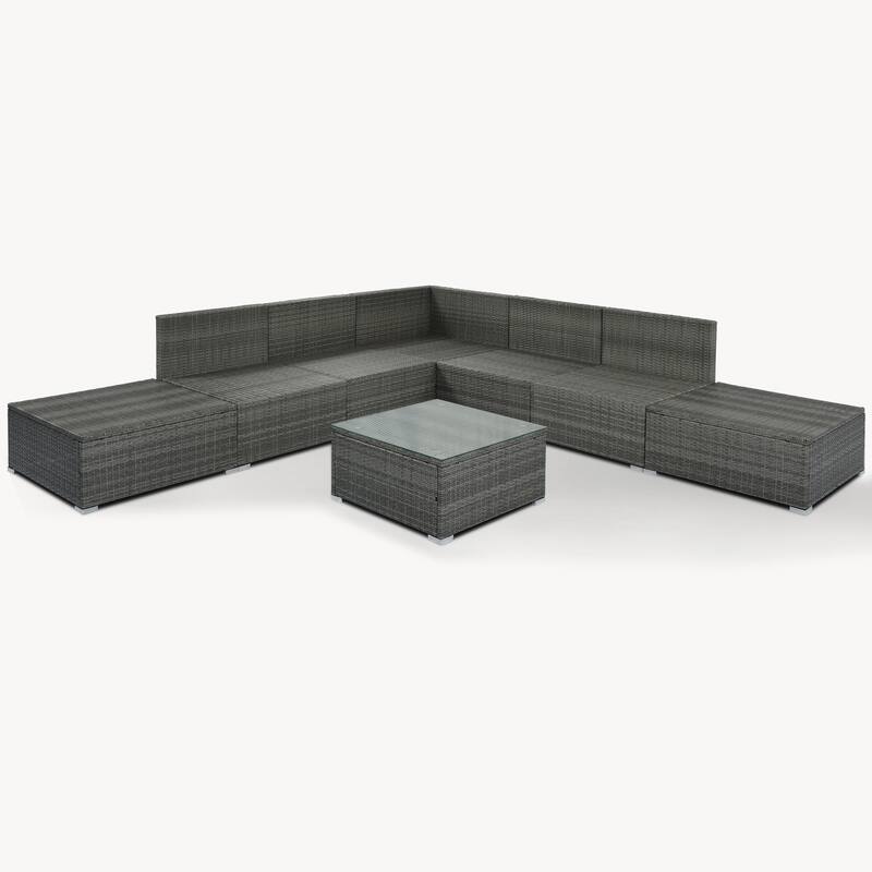 8-Pieces Outdoor Patio Furniture Sets
