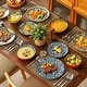 preview thumbnail 6 of 8, vancasso Bohemian Porcelain Pattern Dinnerware Set