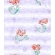 preview thumbnail 1 of 3, Disney the Little Mermaid Swim Purple Wallpaper
