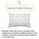 preview thumbnail 2 of 42, BreathableBaby Cotton Percale Pillowcase, For 13" x 18"/33 x 46 cm Toddler Pillow, Prints (2-Pack)