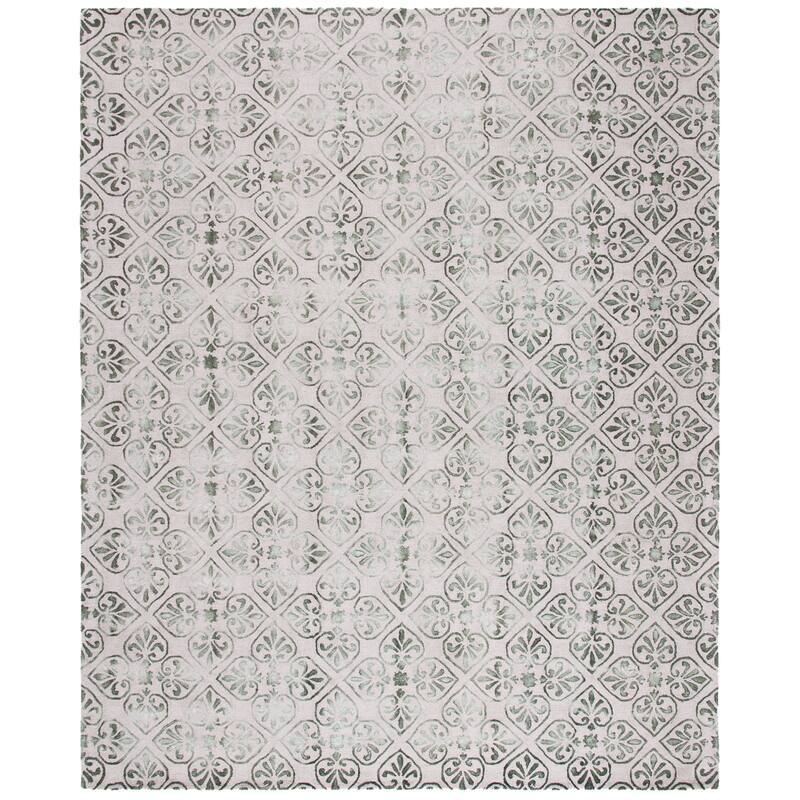 SAFAVIEH Handmade Dip Dye Sholeh Watercolor Vintage Boho Wool