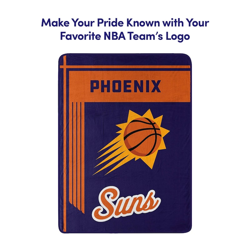 NBA Phoenix Suns 46" x 60" Microfiber Throw Blanket