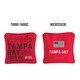 preview thumbnail 2 of 2, Tampa Bay Football Red Dual Sided Cornhole Bags