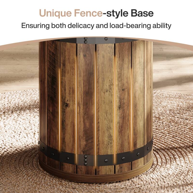 Farmhouse Dining Table, Kitchen Table, Living Room Accent Dining Table