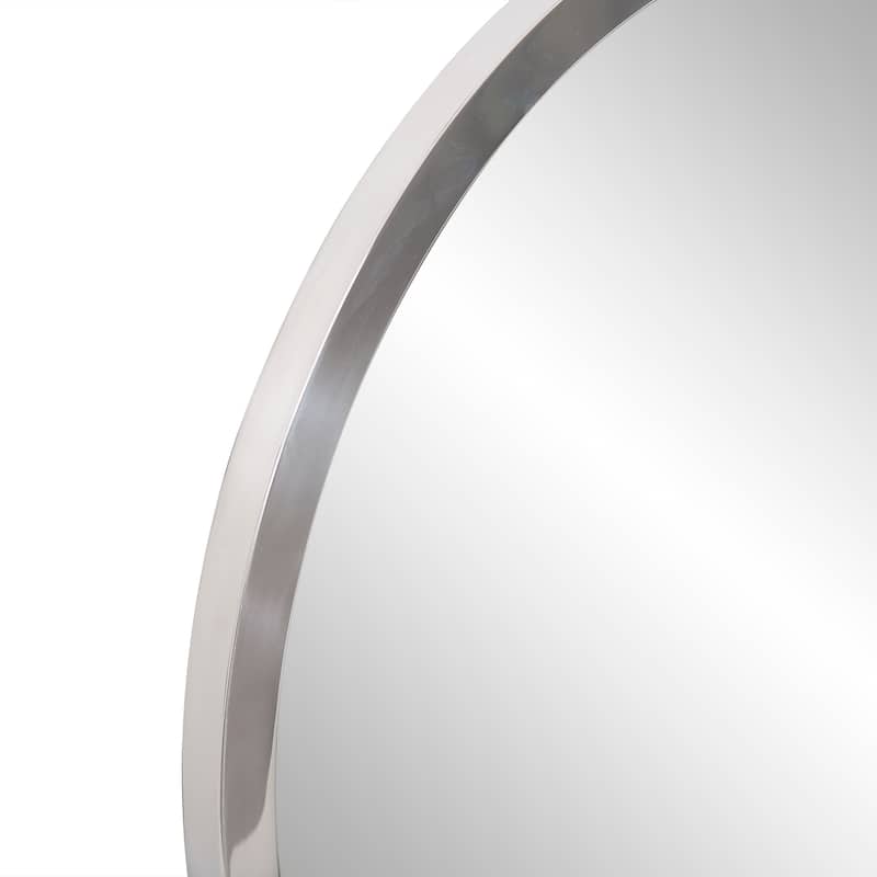 Allan Andrews Stainless Steel Simone Wall Mirror Collection