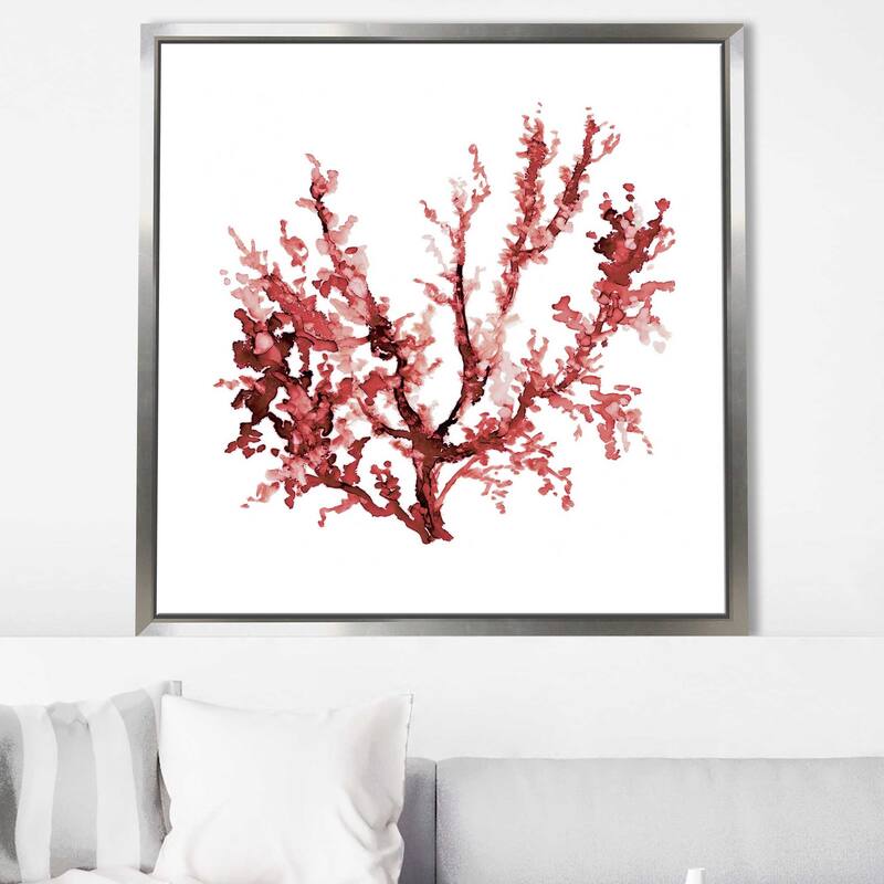 "Sea Coral III" by Carol Robinson Print on Floating Canvas