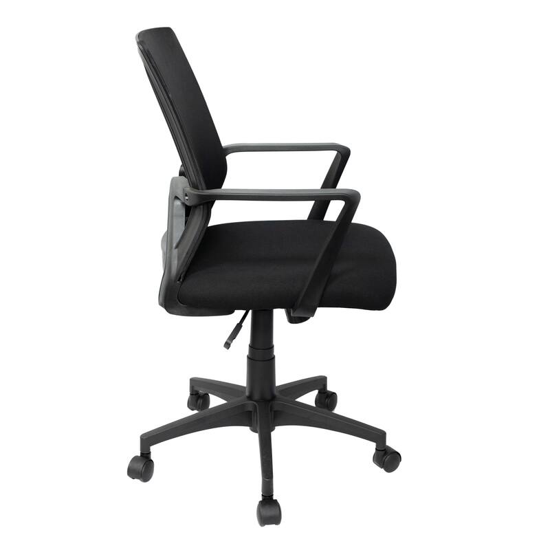 Techni Mobili Ergonomic Mesh Office Chair with Adjustable Height & Tilt - Economical Desk Chair with Lumbar Support