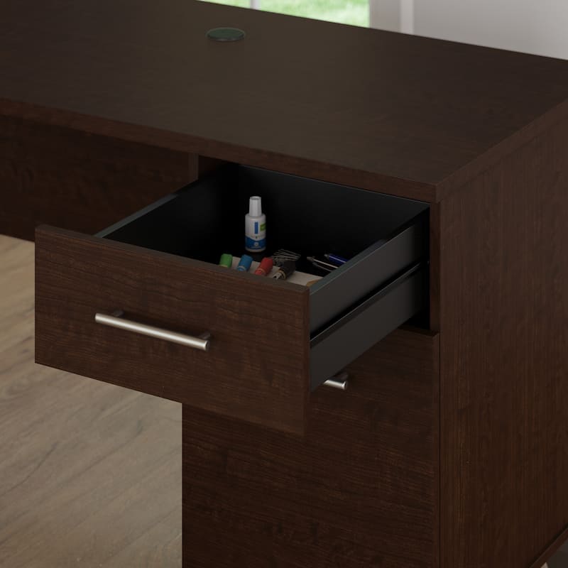 Bush Furniture Somerset 60W Office Computer Desk with Drawers