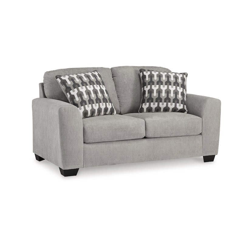 Signature Design by Ashley Avenal Park Gray Loveseat - 71"W x 40"D x 40"H