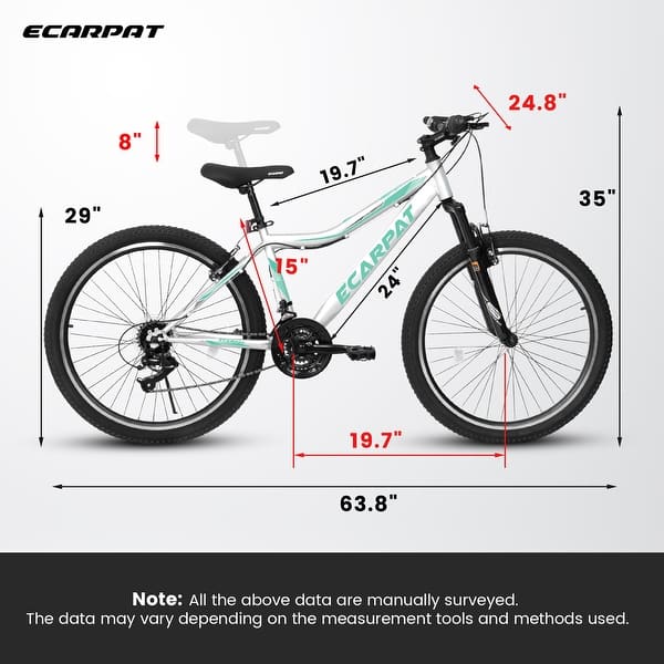 womens bicycle 15 inch frame AVASTA Road Bike for Women Female Lightweight Step Through 700C Aluminum Alloy City Commuter Comfort Lady Bicycle, 7-Speed Drivetrain, Color Blue : Sports & Outdoors Women's Hybrid Bike 15 Inch