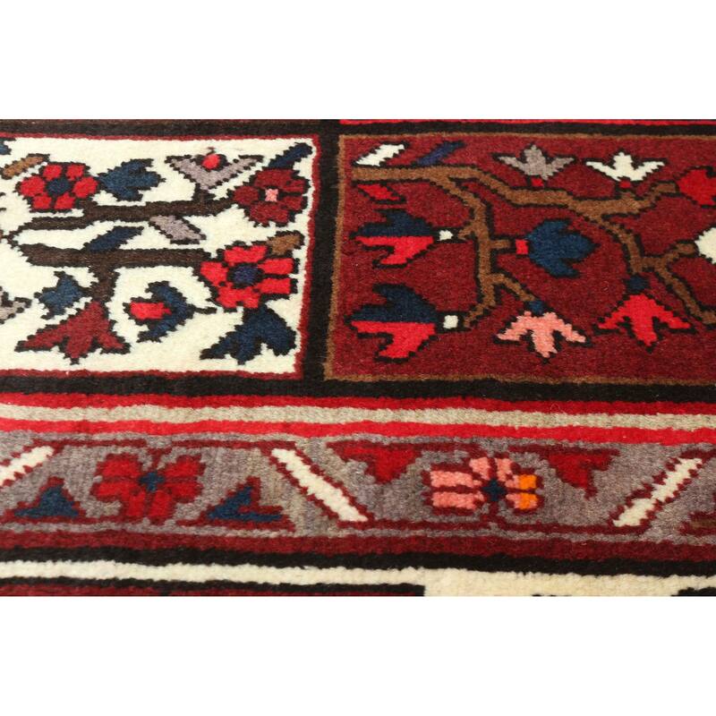 ECARPETGALLERY Hand-knotted Kayseri Vintage Red Wool Rug - 4'5 x 6'10