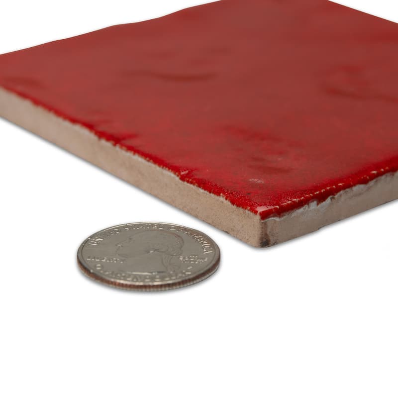 Merola Tile Menorca Volcano 4" x 4" Ceramic Wall Tile