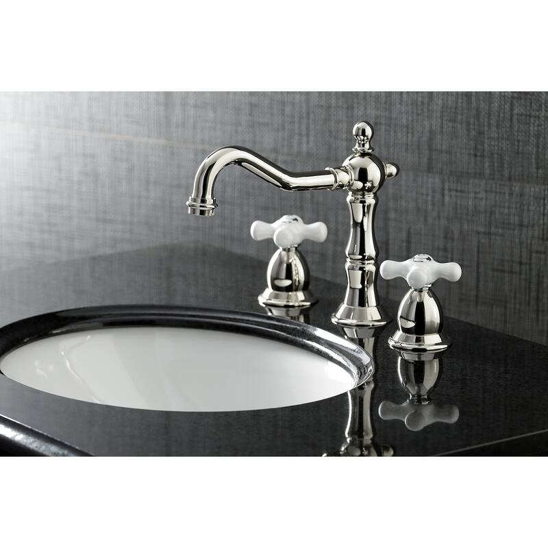 Kingston Brass Heritage 8 in. Widespread Bathroom Faucet