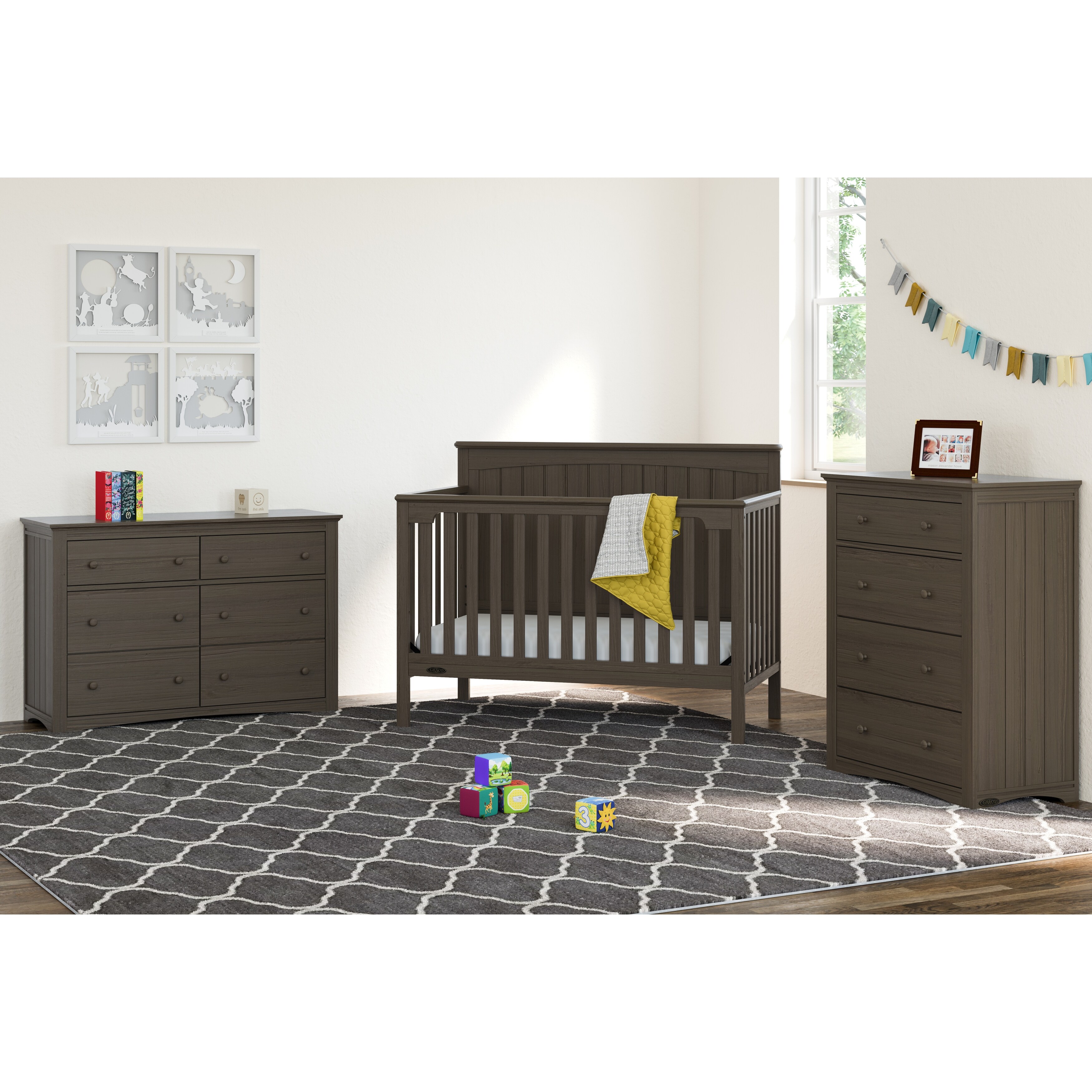 Graco Hadley 4 Drawer Dresser Easy New Assembly Process Universal Design Euro Glide Drawers with Safety Stops Bed Bath Beyond 28981747