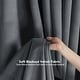 preview thumbnail 35 of 85, Deconovo Velvet Blackout Curtains, 2 Panels, Thermal Insulated