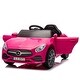 preview thumbnail 52 of 78, Kids 12V Mercedes-Benz CLS 350 Ride-On Car with Volume Control, LED Lights, and Personalization Stickers