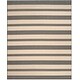 preview thumbnail 1 of 2, SAFAVIEH Courtyard Heimgard Casual Rug 8' x 10' - Beige/Anthracite.