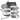 Rachael Ray Create Delicious Aluminum Nonstick Cookware Induction Pots and Pans Set, 13-Piece