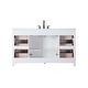 preview thumbnail 2 of 9, Elegant Lighting VF29560 Alina 60" Free Standing Single Basin Vanity