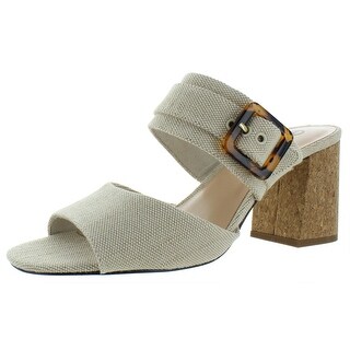 slip on block heels