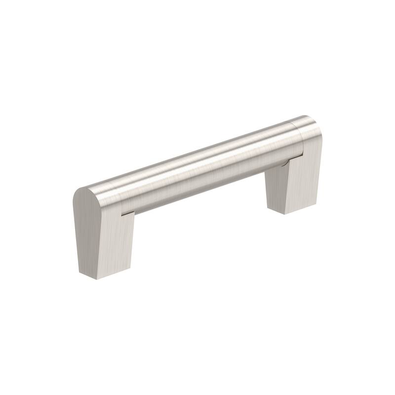Miseno MCP4375 Warner 3-3/4" Center to Center Handle Cabinet Pull - Brushed Satin Nickel