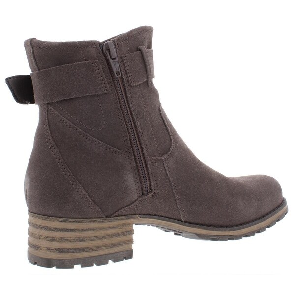 clarks marana amber suede booties