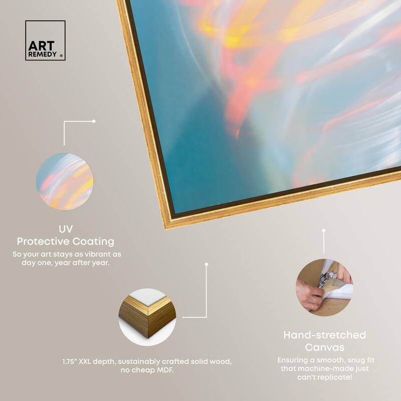 Swirling Light I Canvas by Art Remedy