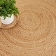 preview thumbnail 4 of 32, Nourison Natural Jute Indoor Solid Area Rug