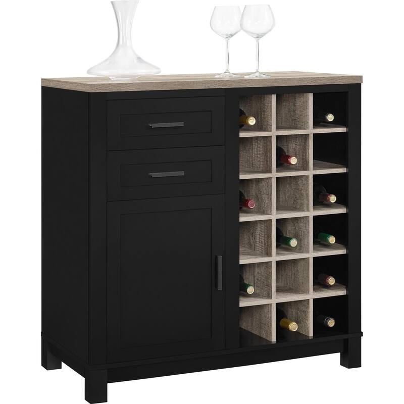Avenue Greene Commerce Bar Cabinet - 37"h x 36"w x 18"d