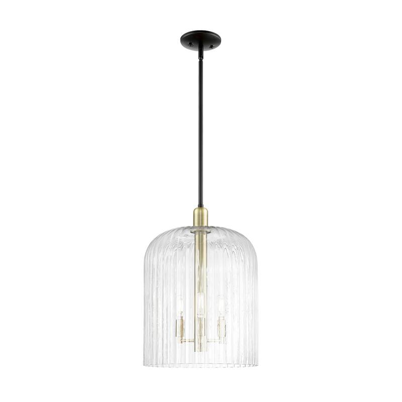 Innovations Lighting Downtown Urban - Bridal Veil - 3 Light 12" Stem Hung Mini Pendant
