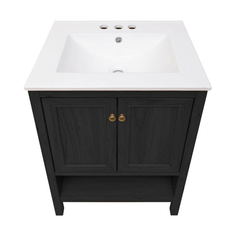 Swiss Madison SM-BV0601-3C Chateau 24" Free Standing Single Basin
