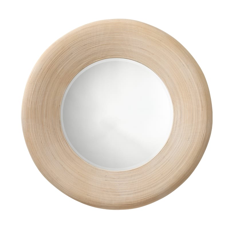 Jamie Young Paddock Bamboo Round Wall Mirror