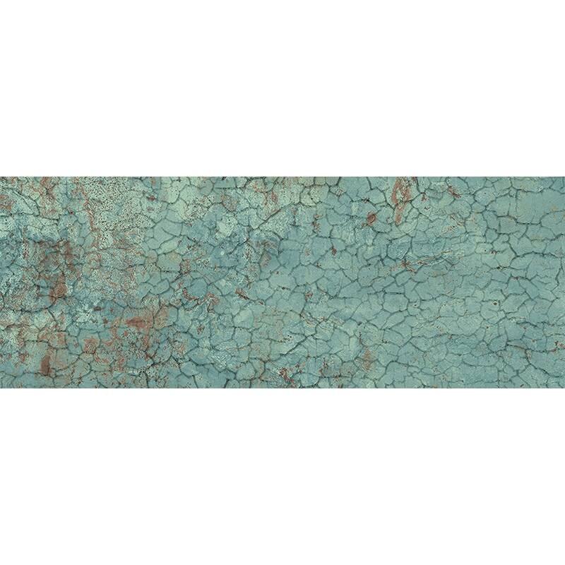Apollo tile 18" x 48" Nimbus Textured Viridian Green Ceramic Tile (17.23 sq ft/case) - 3 Pack