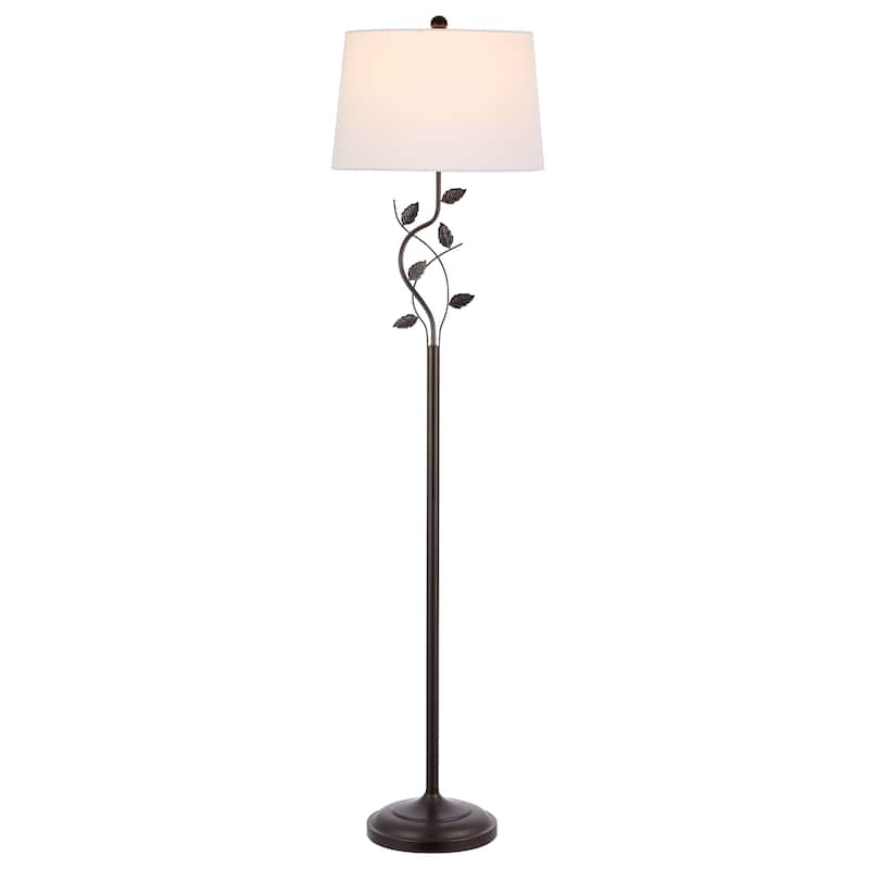 SAFAVIEH Lighting 61.5-inch Rudy Iron Floor Lamp - 16" x 16" x 61.5"