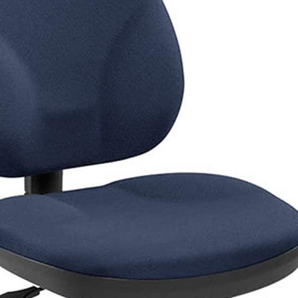 Black Fabric Seat Swivel Adjustable Task Chair Fabric Back Plastic Frame Black Fabric Seat Swivel Adjustable Task Chair Fabric Back Plastic Frame
