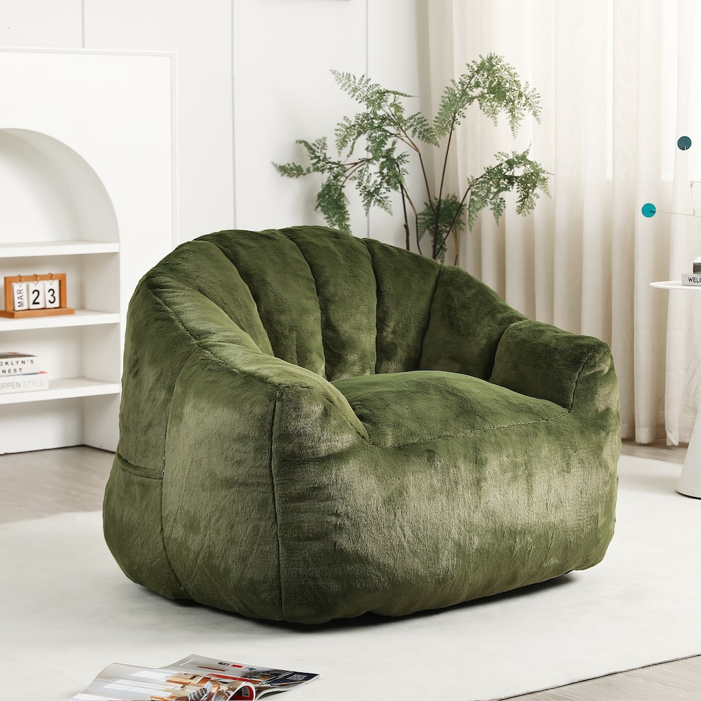 High-Density Foam Bean Bag Chair Lazy Sofa Bean Bag Sofa