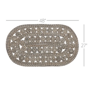 Celeste Blended Pebble Indoor/Outdoor Rug Oval 27x48 - Bed Bath ...