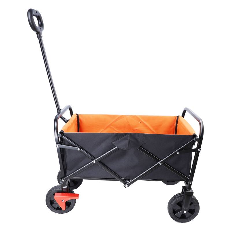 ini Folding Wagon Garden Shopping Beach Cart