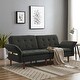 preview thumbnail 1 of 41, Modern Solid Wood Frame Tufted Sofa Bed with Adjustable Armrest