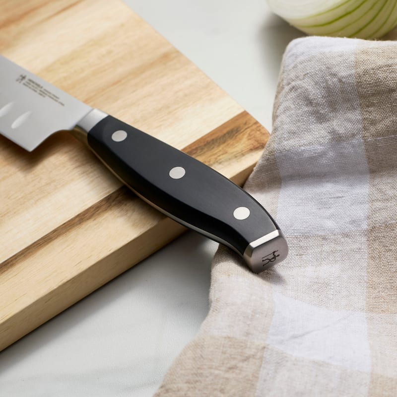 HENCKELS Forged Premio Hollow Edge Santoku Knife
