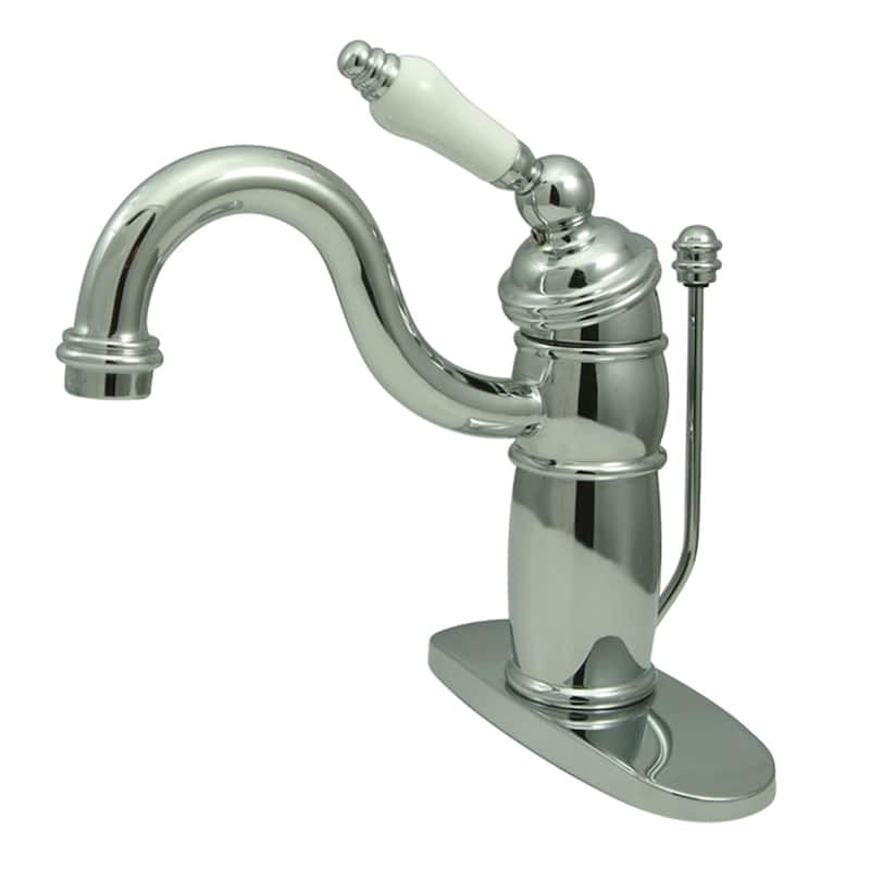 Kingston Brass Victorian Single-Handle Bathroom Faucet - Polished Chrome